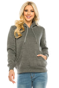 Women's Fleece Pullover Hoodie - D. Grey (S-XL, 2XL-3XL) $9.00-$9.50 Per Piece WBT60