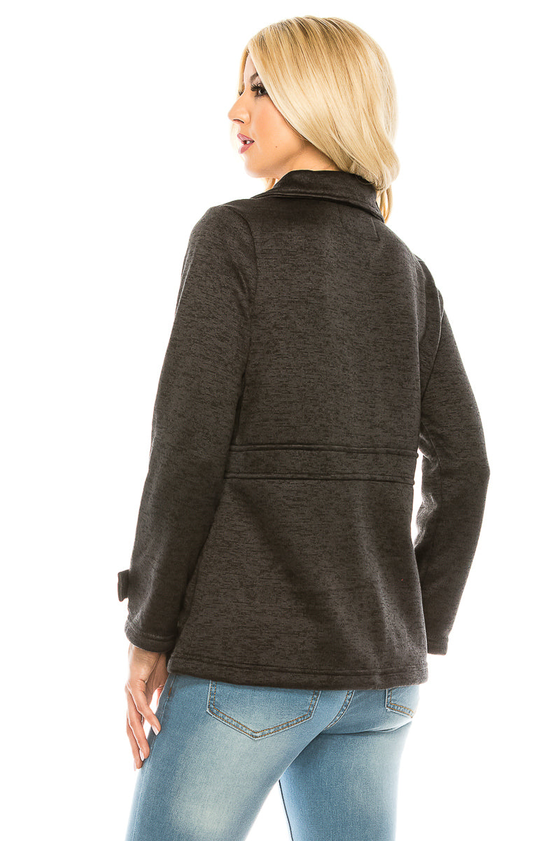 Women Charcoal Tweed Coats (S-XL) $8 Per Piece
