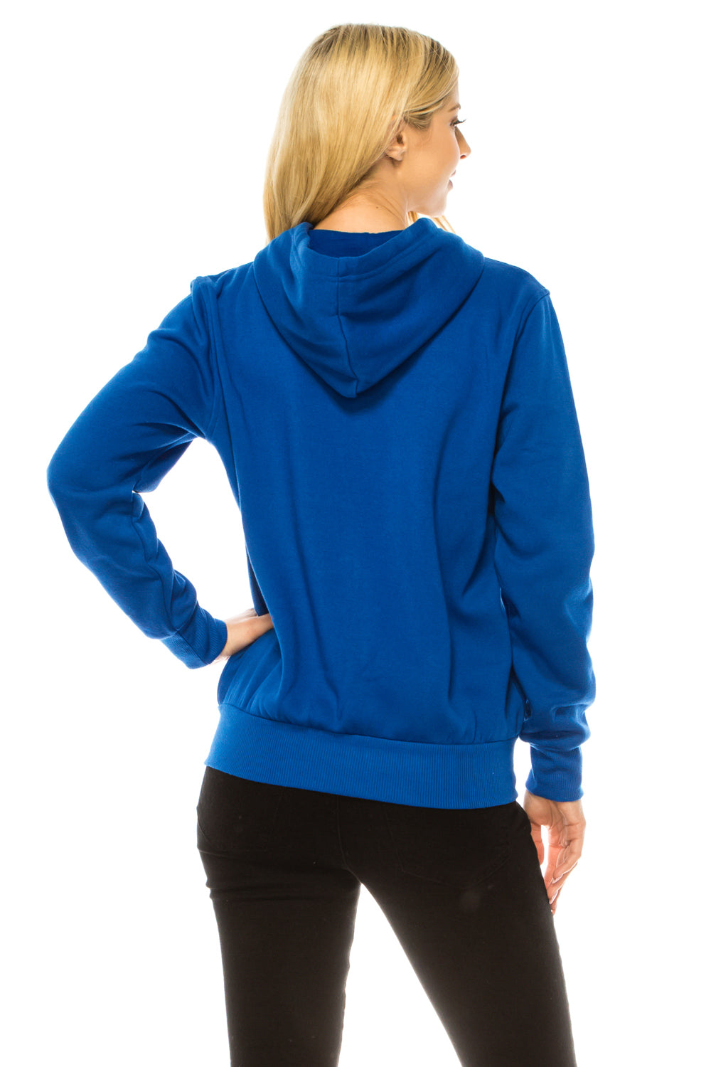 Royal Blue Premium Quality California Embroidered Zip Up Hoodie (S-XL) $11 Per Piece. WBT64