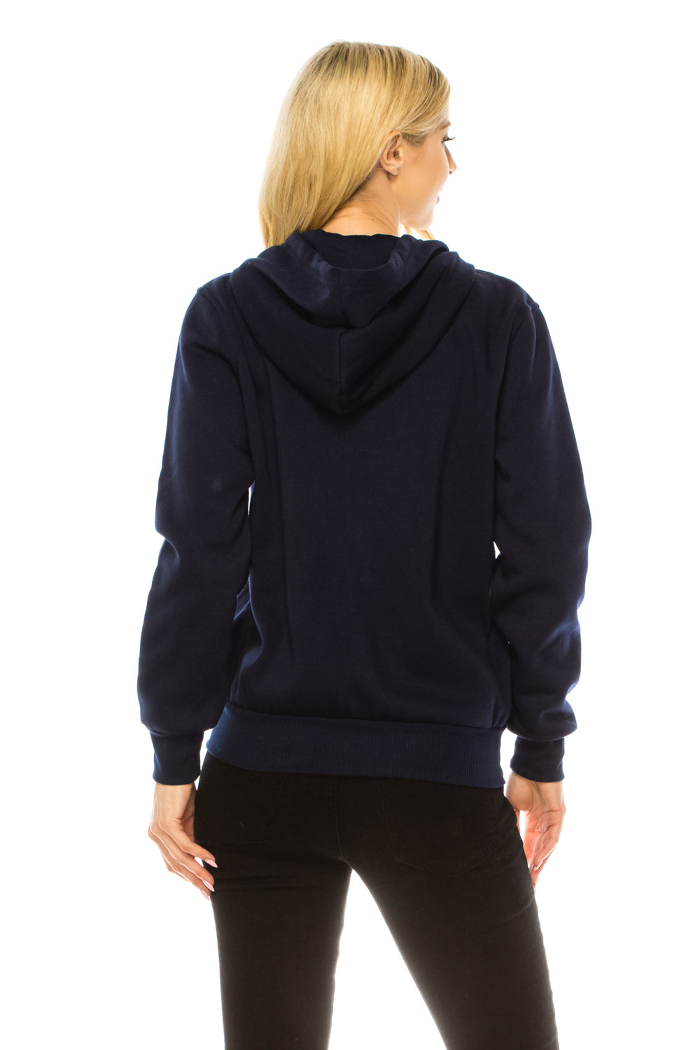 Navy Premium Quality California Embroidered Zip Up Hoodie (S-XL) $11 Per Piece. WBT64