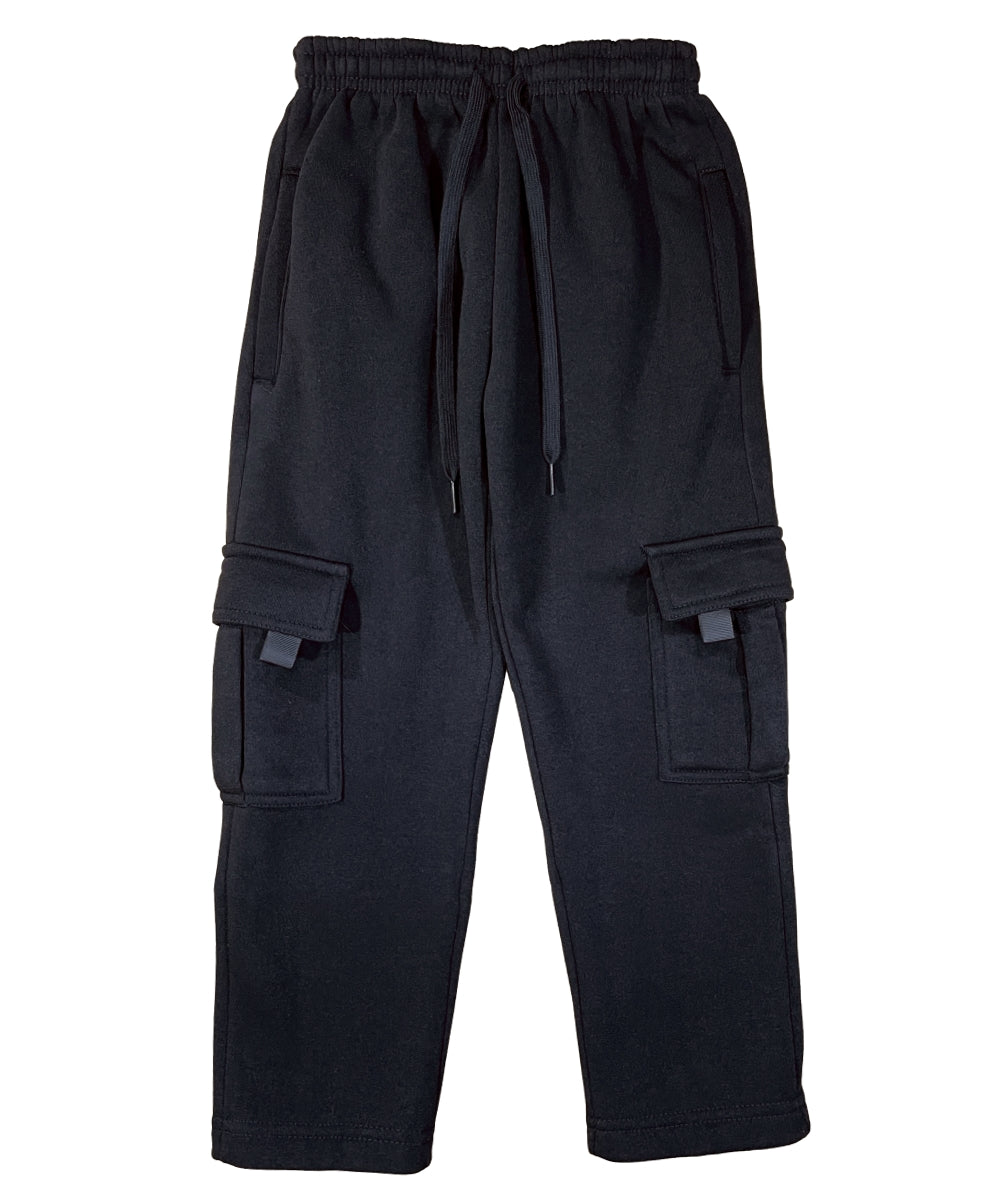 Unisex Premium Fleece Cargo Sweatpants - Navy, D. Grey, Black, L. Grey, Camel  (2/3-16) $7.00 Per Piece BCF22