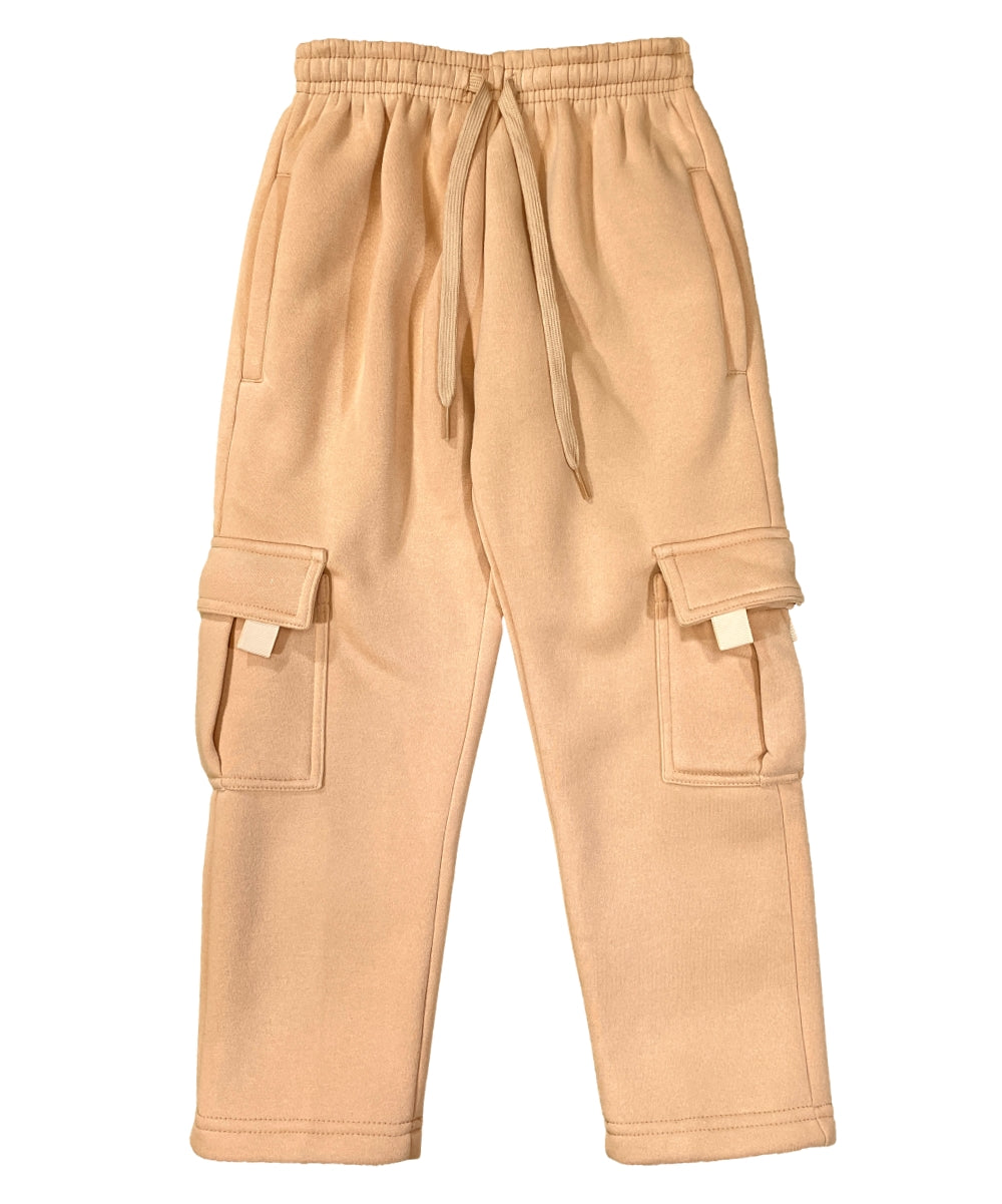 Unisex Premium Fleece Cargo Sweatpants - Navy, D. Grey, Black, L. Grey, Camel  (2/3-16) $7.00 Per Piece BCF22