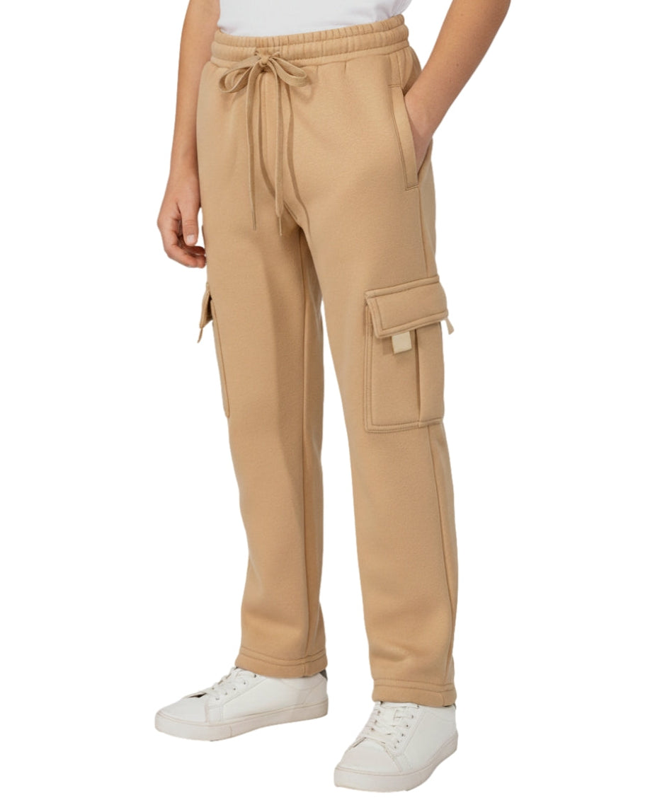 Unisex Premium Fleece Cargo Sweatpants - Navy, D. Grey, Black, L. Grey, Camel  (2/3-16) $7.00 Per Piece BCF22