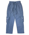 Unisex Premium Fleece Cargo Sweatpants - Navy, D. Grey, Black, L. Grey, Camel  (2/3-16) $7.00 Per Piece BCF22