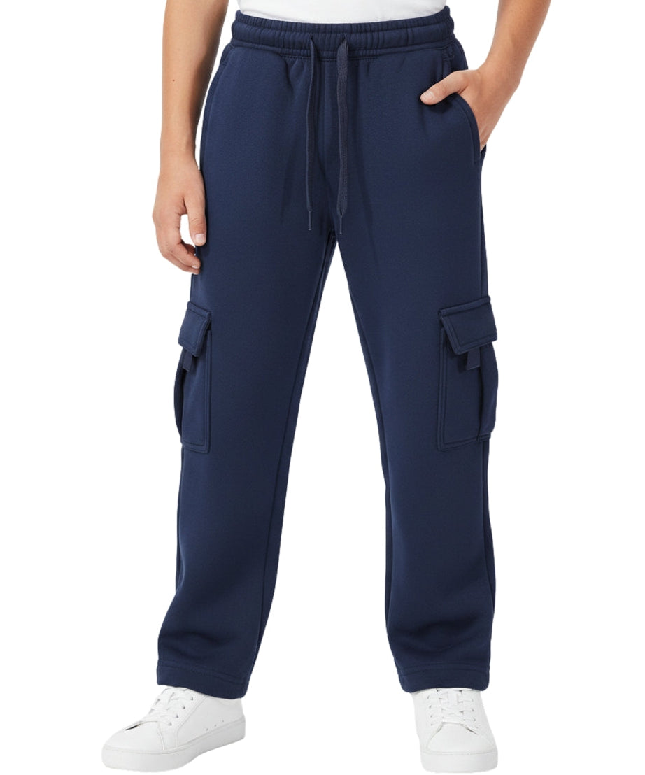 Unisex Premium Fleece Cargo Sweatpants - Navy, D. Grey, Black, L. Grey, Camel  (2/3-16) $7.00 Per Piece BCF22