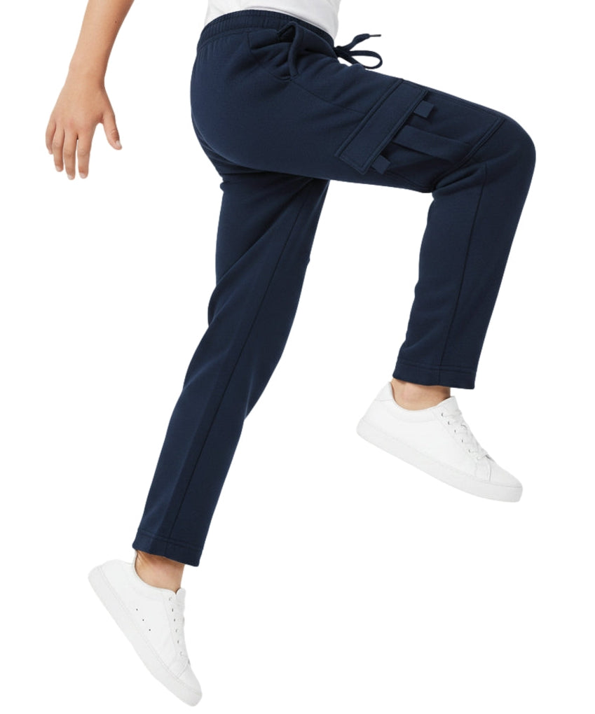Unisex Premium Fleece Cargo Sweatpants - Navy, D. Grey, Black, L. Grey, Camel  (2/3-16) $7.00 Per Piece BCF22