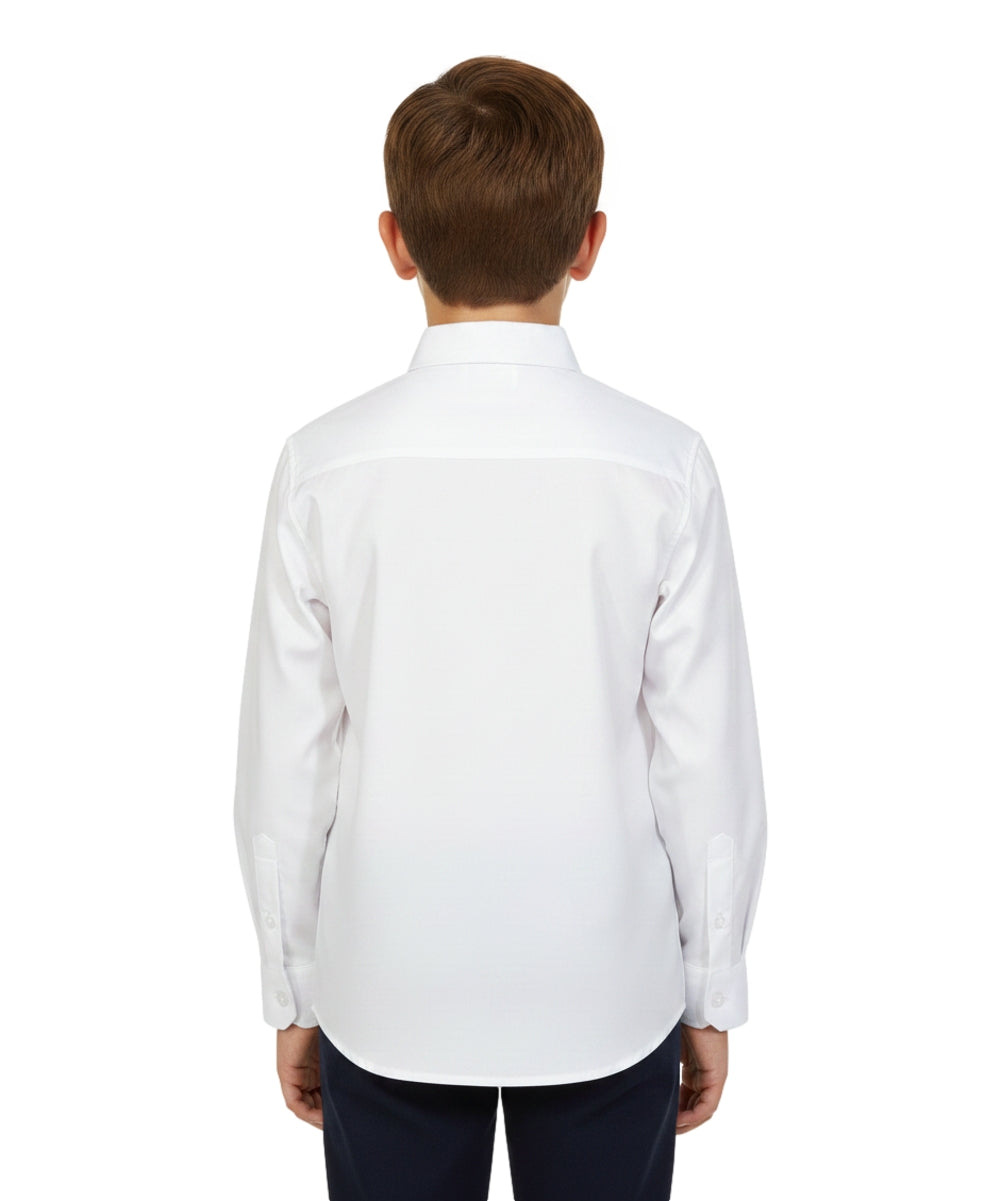 Unisex Long Sleeves Button Up Uniform Shirt (5-18) $6.25-$6.50 Per Piece BSU07