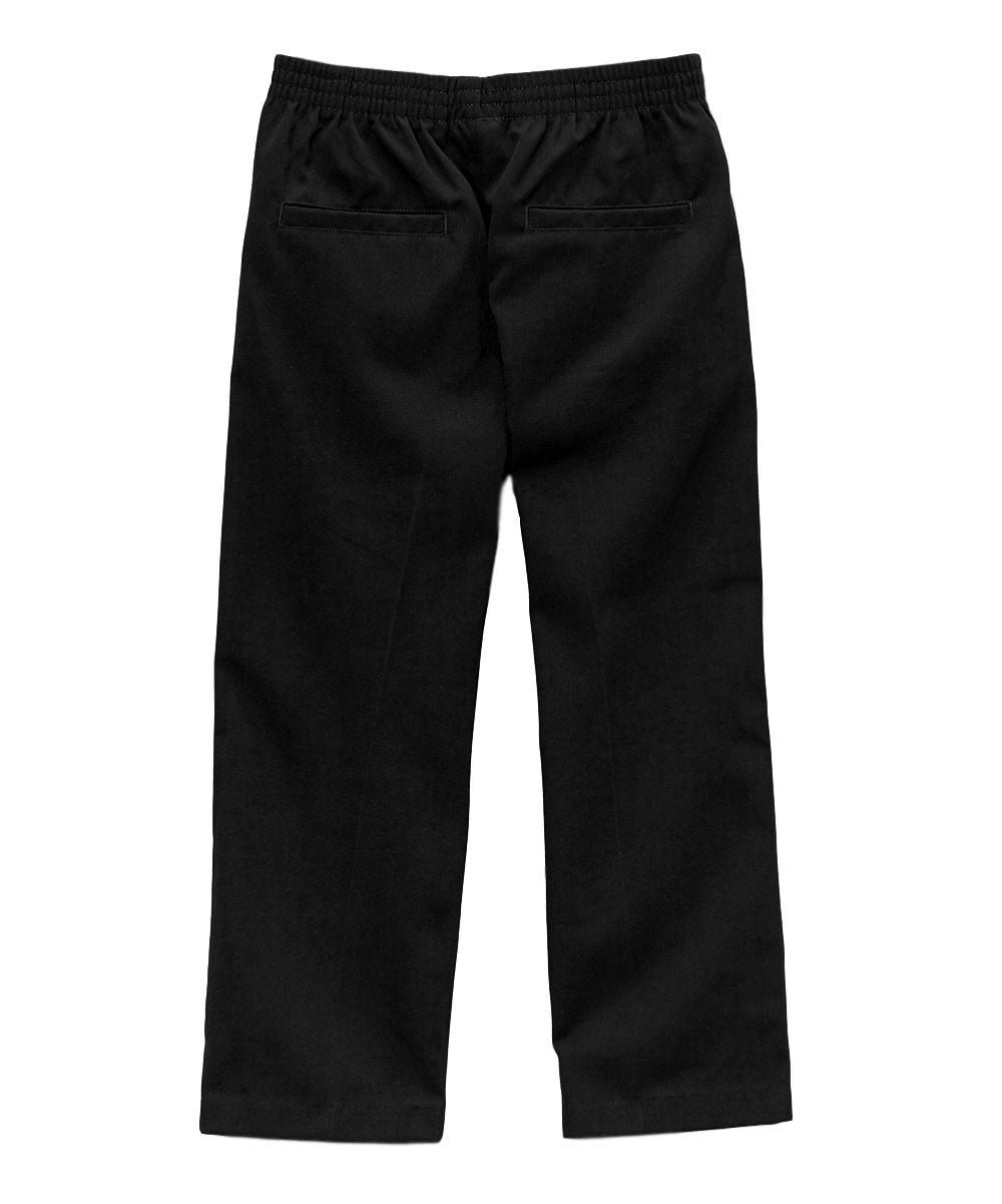 Boy's Uniform All Elastic Black Waist Pull-on Pants (4-12) $7.50 per piece BU03
