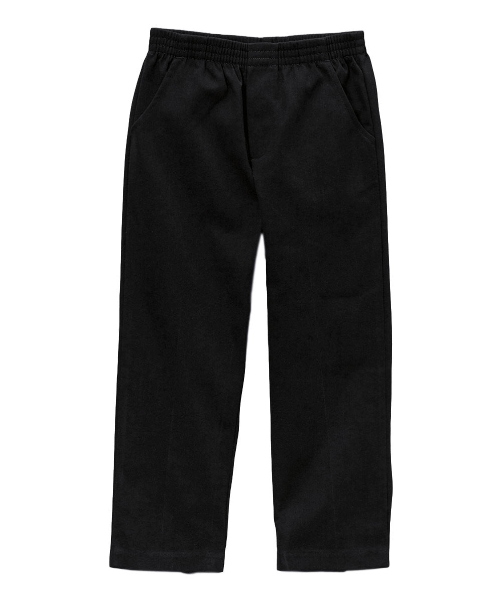 Boy's Uniform All Elastic Waist Pull-on Pants Navy, Khaki, Black, Grey, Hunter Green, Blue (4-16) $7.50 per piece BU03
