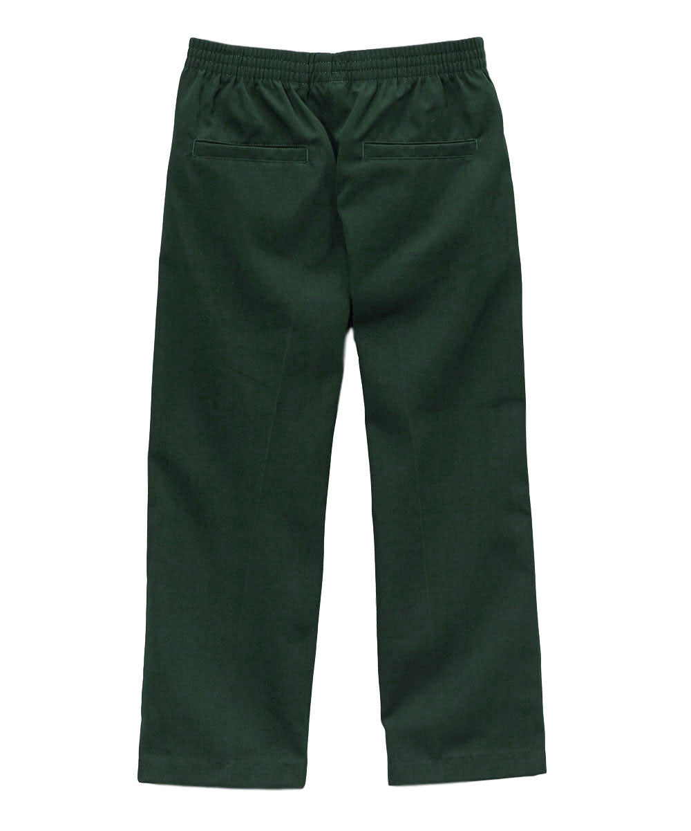 Boy's Uniform All Elastic H. Green Waist Pull-on Pants (4-12) $7.50 per piece BU03