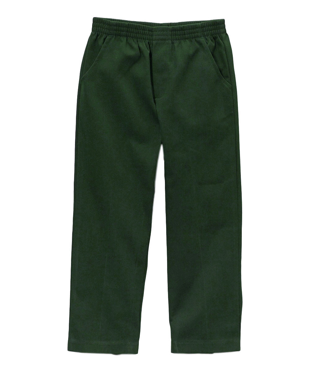 Boy's Uniform All Elastic Waist Pull-on Pants Navy, Khaki, Black, Grey, Hunter Green, Blue (4-16) $7.50 per piece BU03