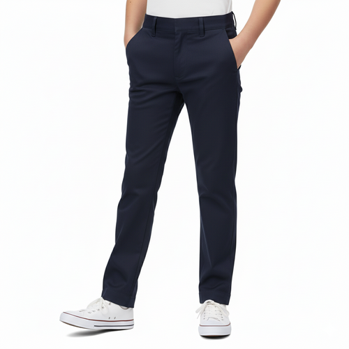 Boy Navy Uniform Skinny Fit Pants (5-16) $8.25 Per Piece BU02
