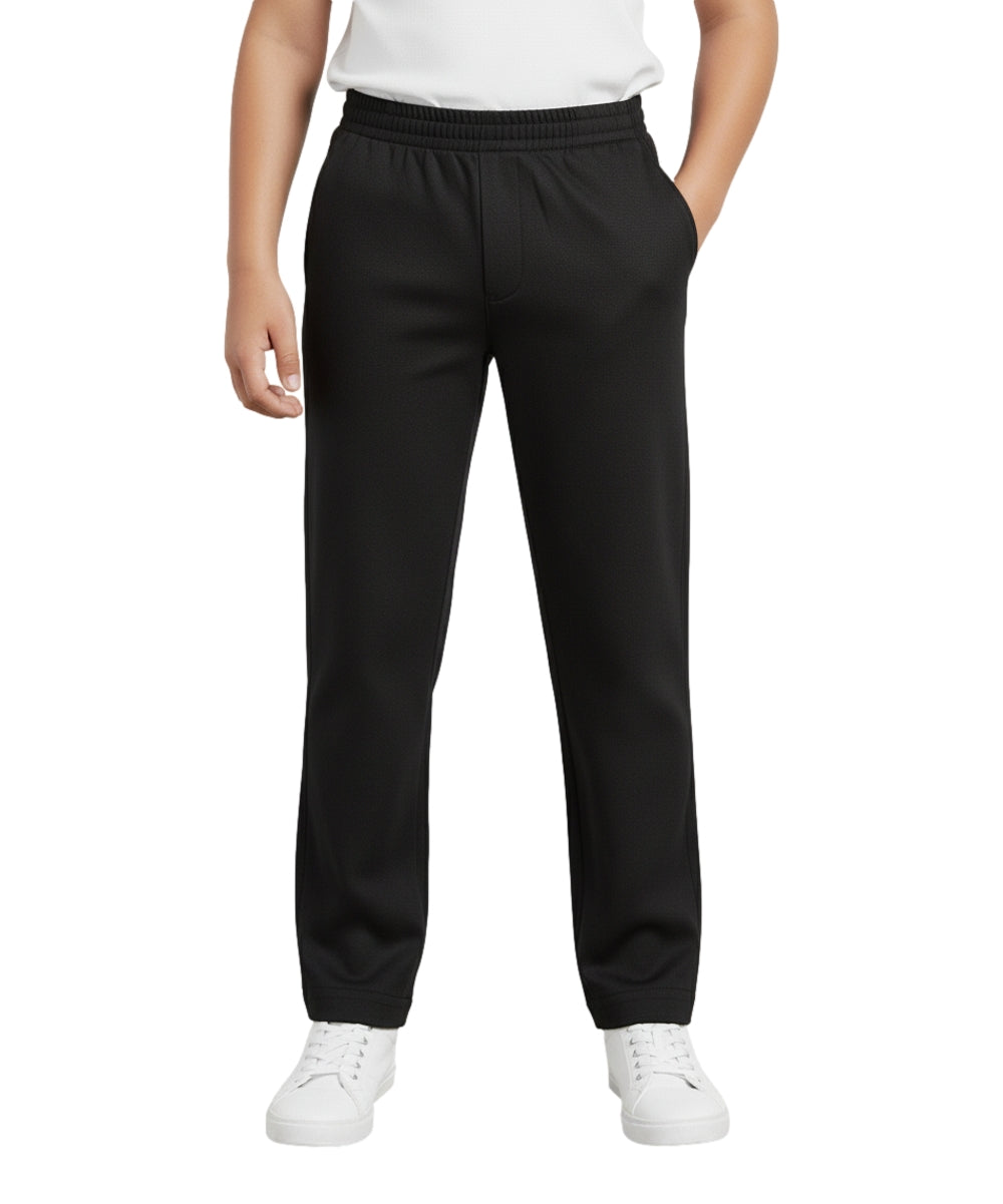 Boy's Uniform All Elastic Black Waist Pull-on Pants (4-12) $7.50 per piece BU03
