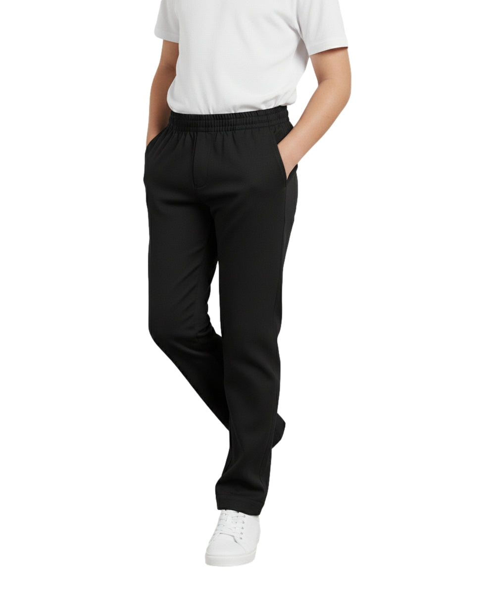 Boy's Uniform All Elastic Black Waist Pull-on Pants (4-12) $7.50 per piece BU03