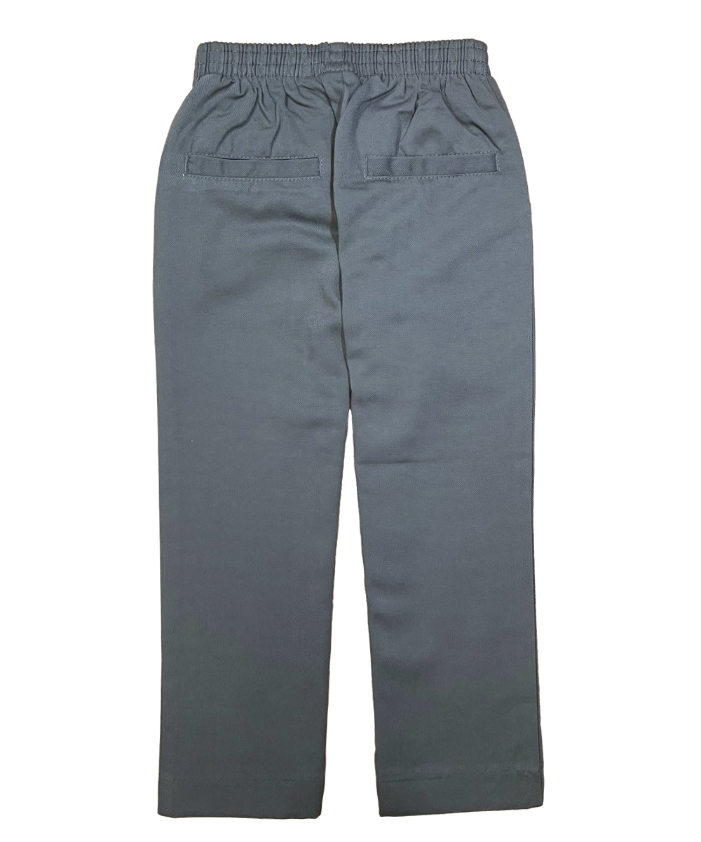 Boy's Uniform All Elastic Grey Waist Pull-on Pants (4-12) $7.50 per piece BU03