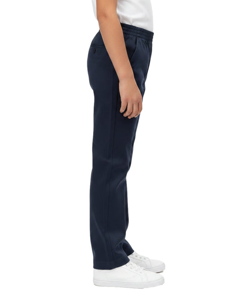 Boy's Uniform All Elastic Waist Pull-on Pants Navy, Khaki, Black, Grey, Hunter Green, Blue (4-16) $7.50 per piece BU03