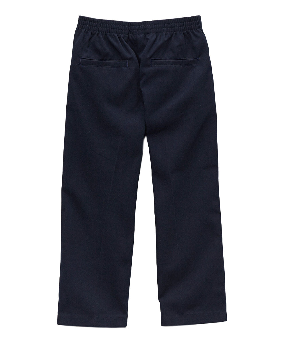 Boy's Uniform All Elastic Navy Waist Pull-on Pants (4-12) $7 per piece BU03