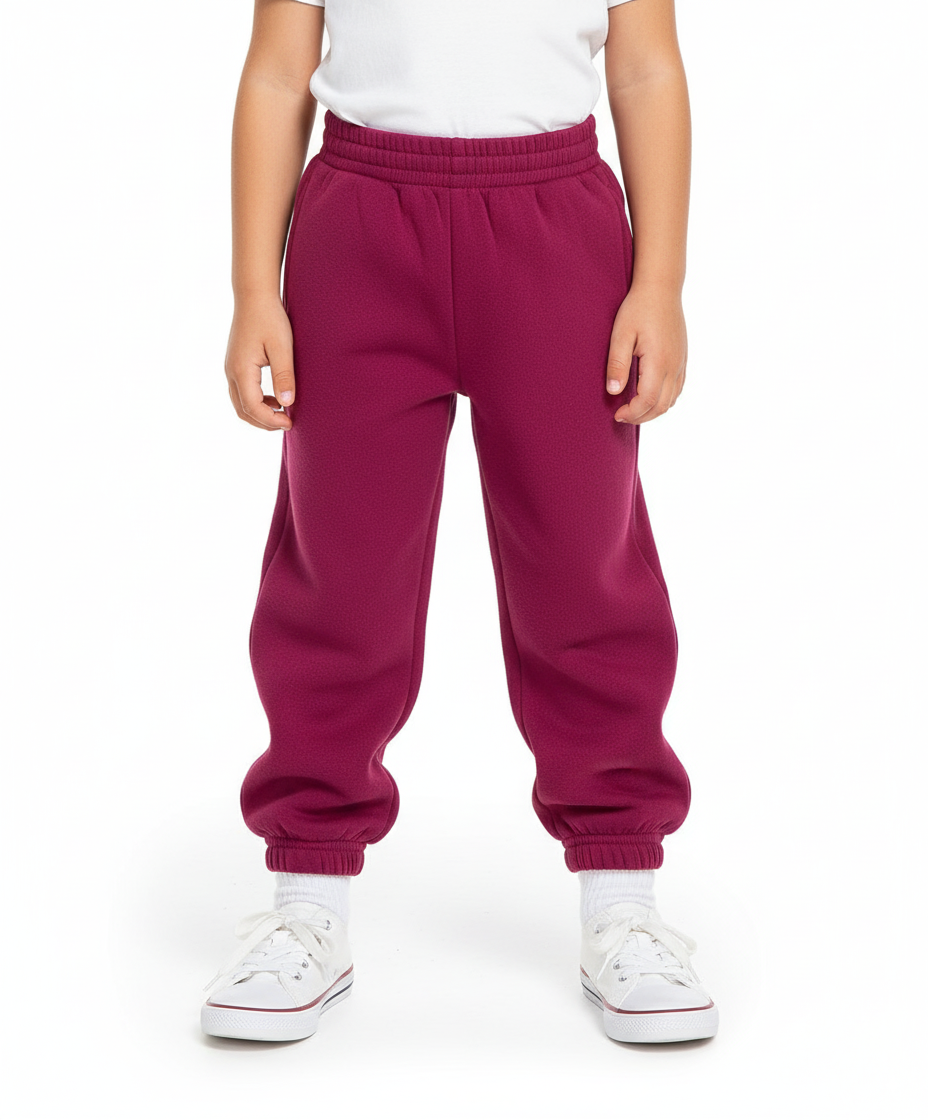 Fleece Sweatpants - Burgundy Unisex (2/3-16) $6.00 Per Piece BUF20