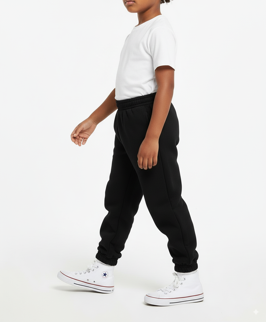 Fleece Sweatpants - Black Unisex (2/3-16) $6.00 Per Piece BUF20