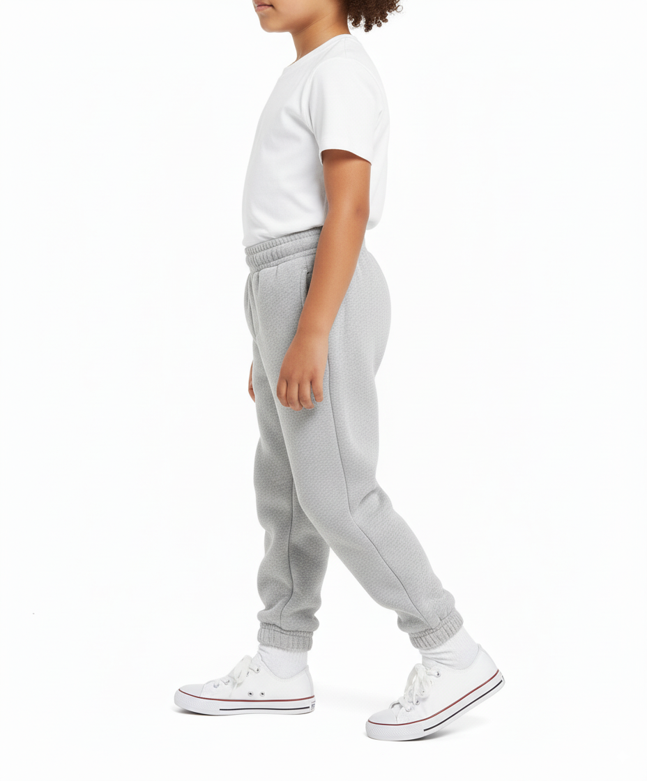 Fleece Sweatpants - L.Grey Unisex (2/3-16) $6.00 Per Piece BUF20