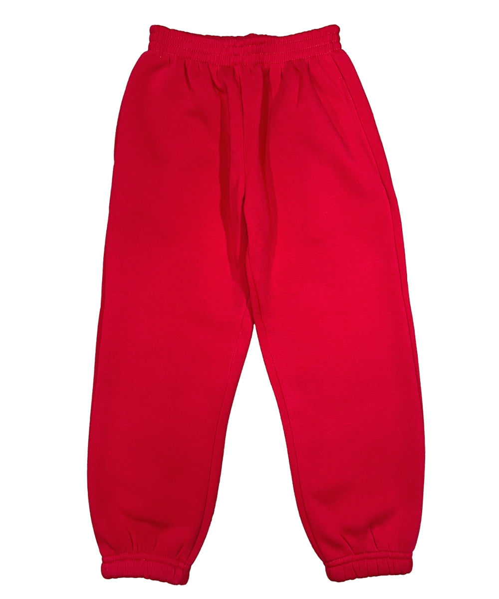 Fleece Sweatpants - Red Unisex (2/3-16) $6.00 Per Piece BUF20