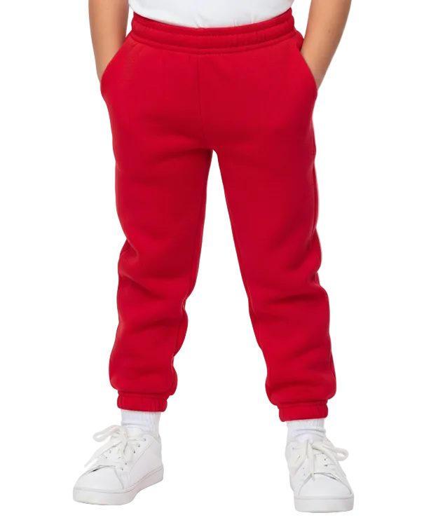 Unisex Premium Fleece Sweatpants - Red  (2/3-16) $6.00 Per Piece BUF20