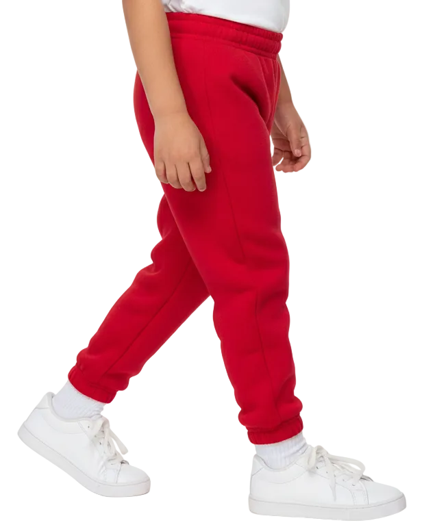 Unisex Premium Fleece Sweatpants - Red  (2/3-16) $6.00 Per Piece BUF20