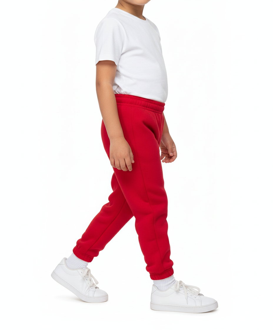 Fleece Sweatpants - Red Unisex (2/3-16) $6.00 Per Piece BUF20