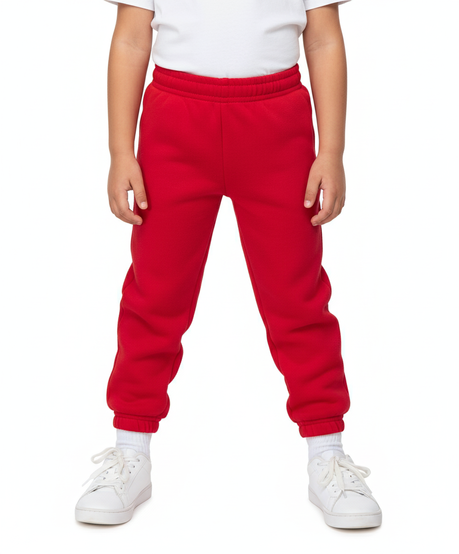 Fleece Sweatpants - Red Unisex (2/3-16) $6.00 Per Piece BUF20