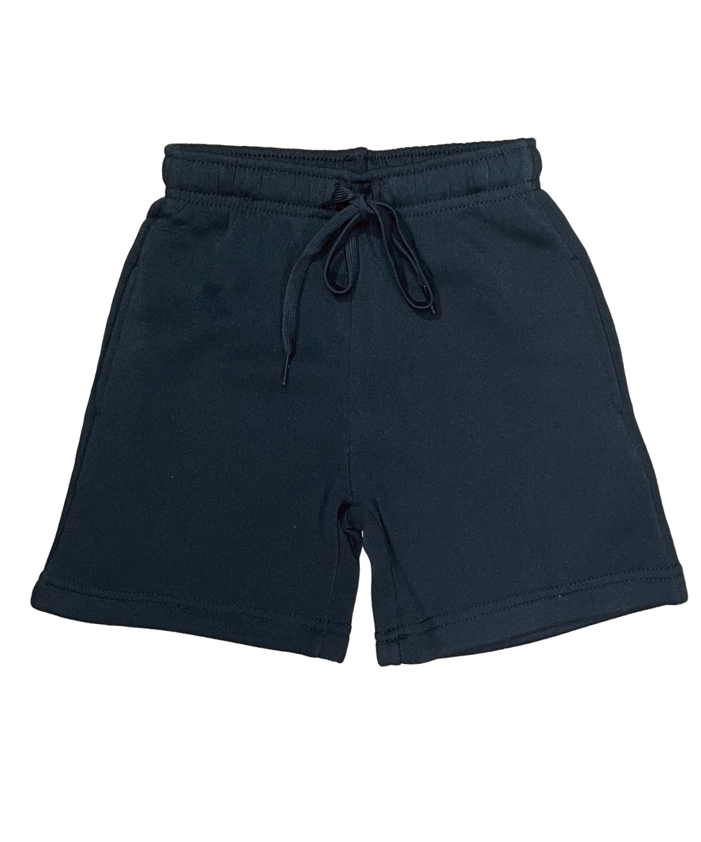Unisex Premium Fleece Pull On Sweat Shorts - Black (4/5-16) $5.00 Per Piece BUF24