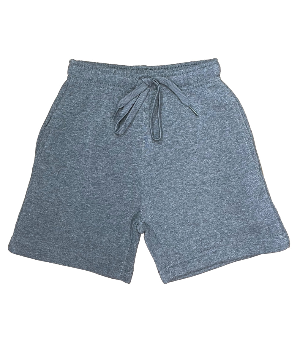 Unisex Premium Fleece Pull On Sweat Shorts - D. Grey (4/5-16) $5.00 Per Piece BUF24