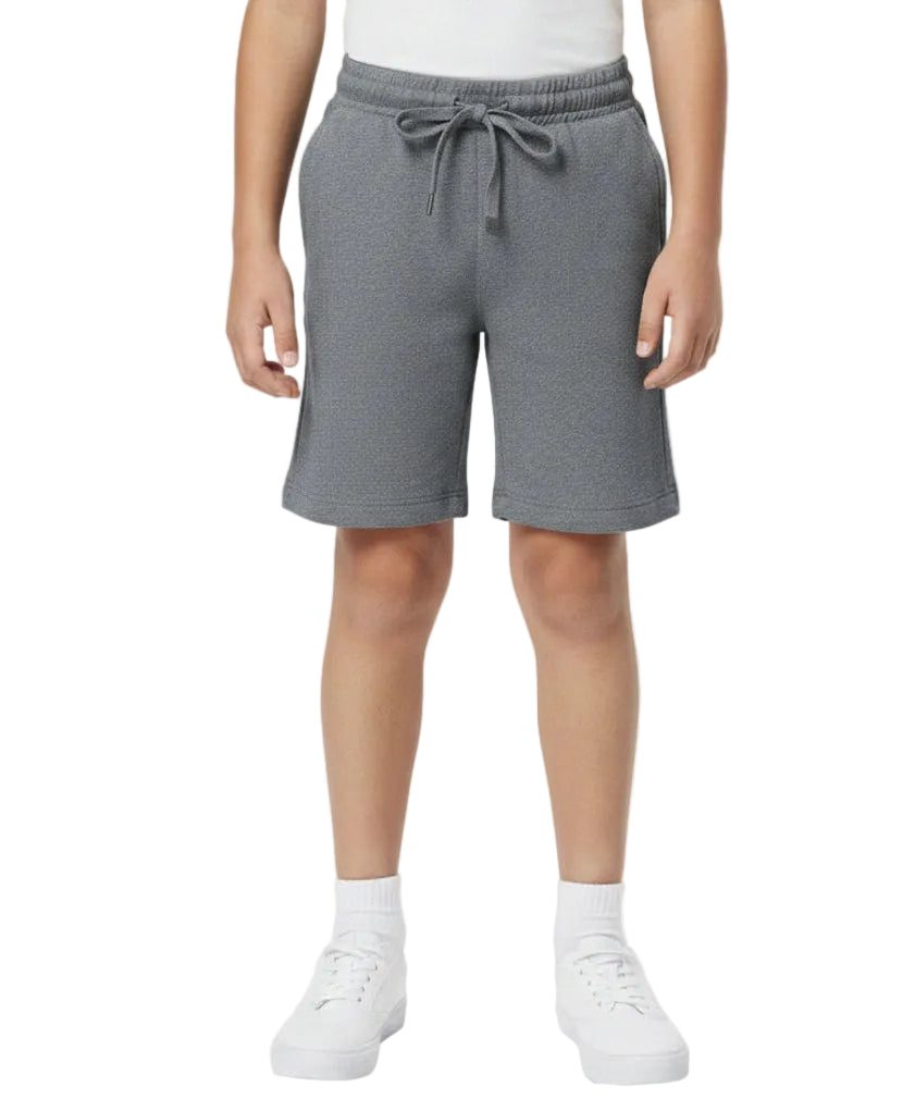 Unisex Premium Fleece Pull On Sweat Shorts - D. Grey (4/5-16) $5.00 Per Piece BUF24