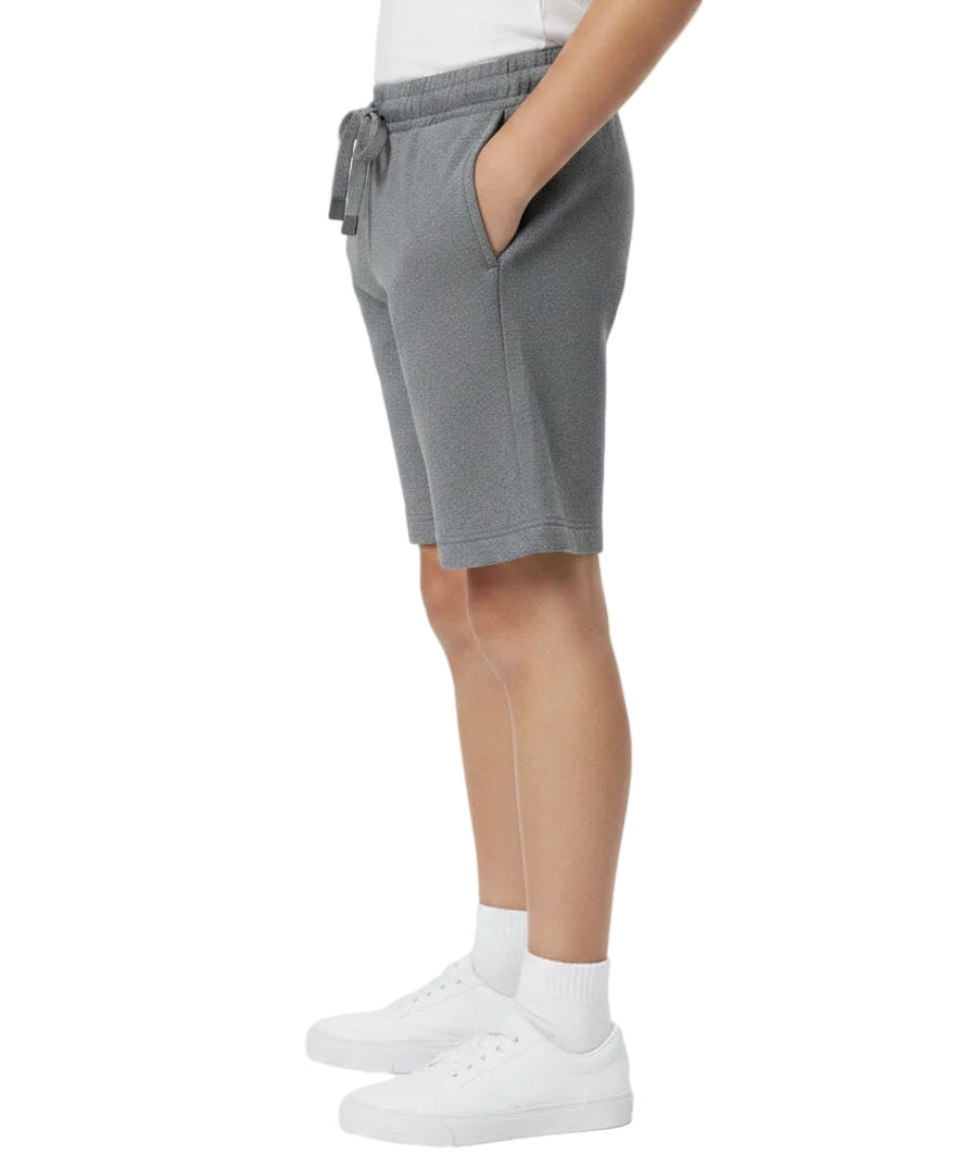 Unisex Premium Fleece Pull On Sweat Shorts - D. Grey (4/5-16) $5.00 Per Piece BUF24