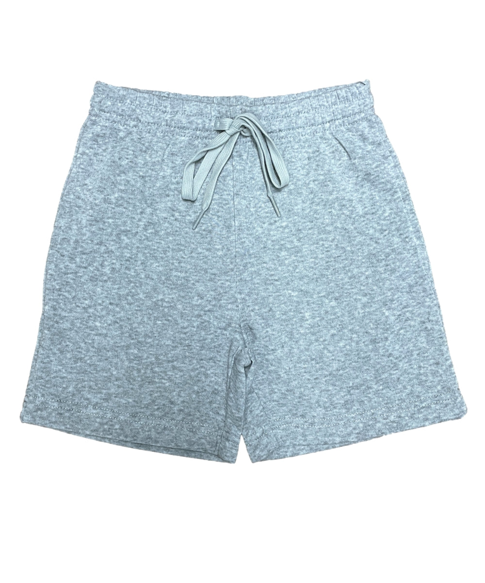 Unisex Premium Fleece Pull On Sweat Shorts - L. Grey (4/5-16) $5.00 Per Piece BUF24