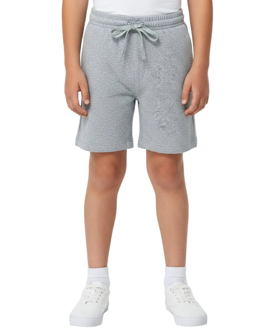 Unisex Premium Fleece Pull On Sweat Shorts - L. Grey (4/5-16) $5.00 Per Piece BUF24
