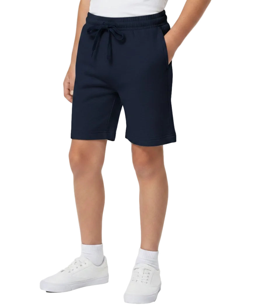 Unisex Premium Fleece Pull On Sweat Shorts - Navy (4/5-16) $5.00 Per Piece BUF24