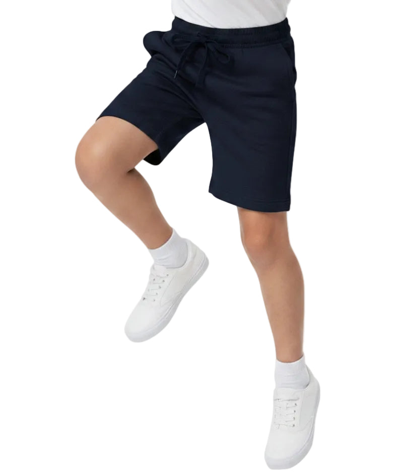 Unisex Premium Fleece Pull On Sweat Shorts - Navy (4/5-16) $5.00 Per Piece BUF24