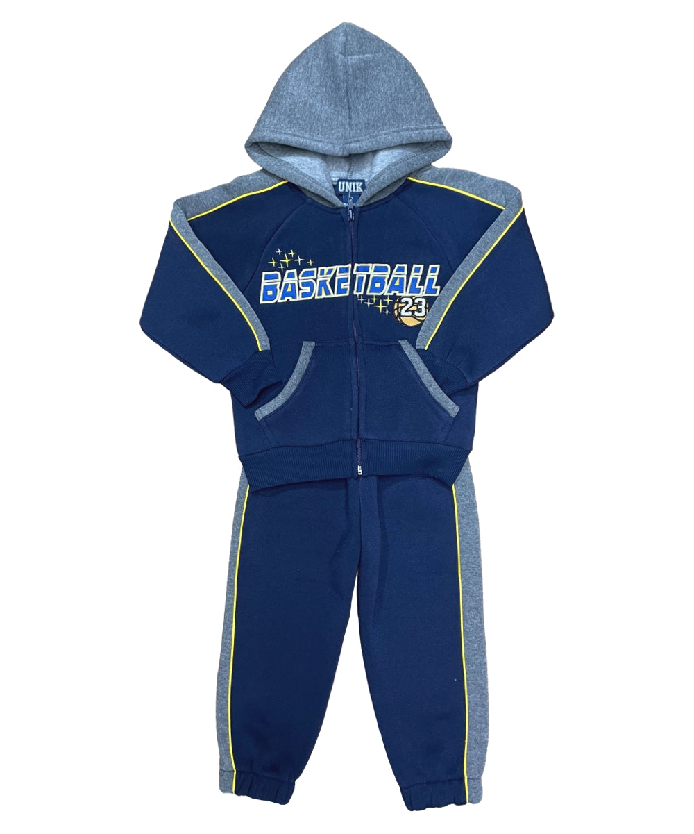 Basketball Tracksuit 12m-24 ($9) 2-4 ($8.50) 5-8 ($9) 10-14 ($9) Per Set. BW2460