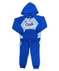 Boy Cali Bear Fleece Tracksuit 12m-24m ($9) 2-4 ($10) 5-8 ($11) 10-14 ($12) Per Set. BW2461