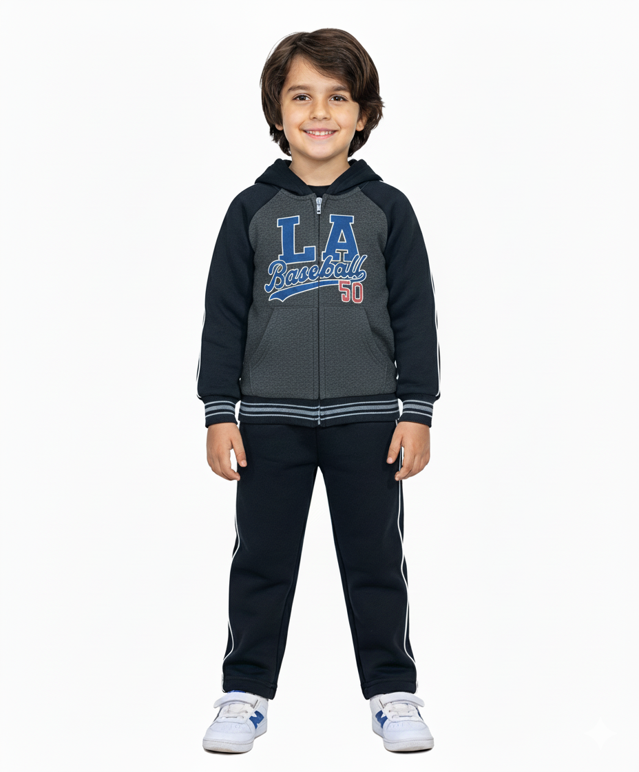 Boy LA Baseball Tracksuit 12m-24m ($10) 2-4 ($11) 5-8 ($12) 10-14 ($13) Per Set. BW2580