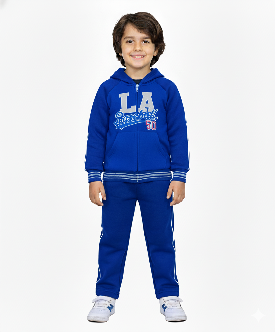 Boy LA Baseball Tracksuit 12m-24m ($10) 2-4 ($11) 5-8 ($12) 10-14 ($13) Per Set. BW2580