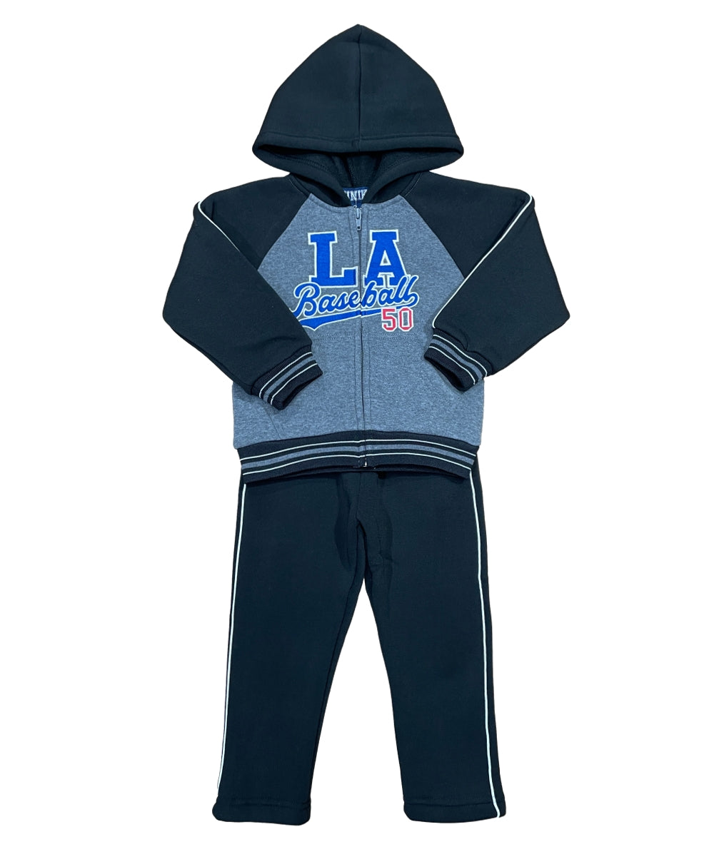 Boy LA Baseball Tracksuit 12m-24m ($10) 2-4 ($11) 5-8 ($12) 10-14 ($13) Per Set. BW2580