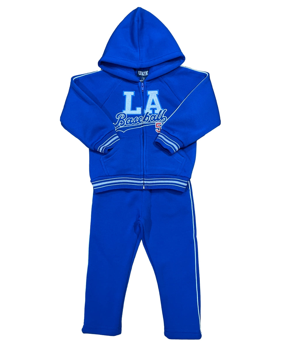 Boy LA Baseball Tracksuit 12m-24m ($10) 2-4 ($11) 5-8 ($12) 10-14 ($13) Per Set. BW2580
