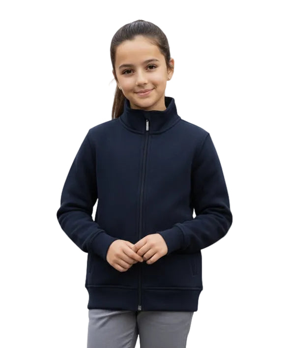 Premium Fleece Zip Up Jacket - Navy  (4/5-16) 8.25 Per Piece BWU12