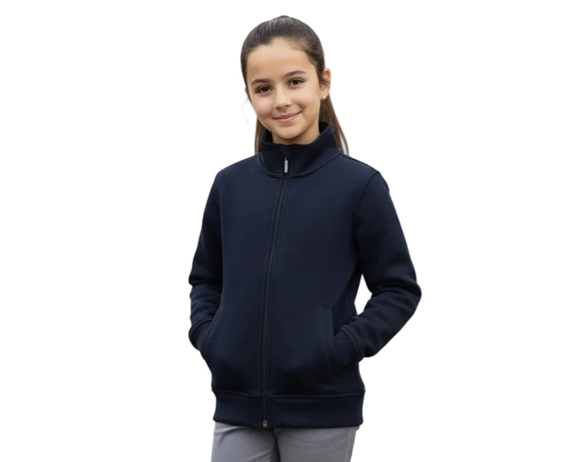 Premium Fleece Zip Up Jacket - Navy  (4/5-16) 8.25 Per Piece BWU12