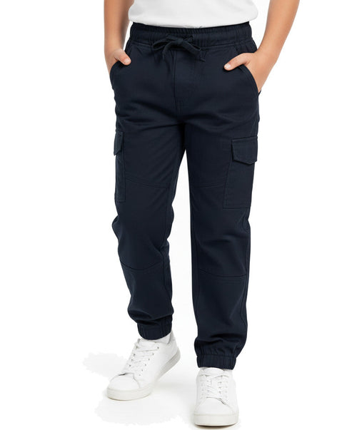 Boy's Uniform Cargo Jogger Pants Navy, Khaki, Black (4/5-16) $9.50 per piece CG04
