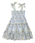 Girl Mix Colors Lined Chiffon Dress (2-4) $6.75 (5-8) $7.75 and (10-14) $8.25 Per Piece. DR1956