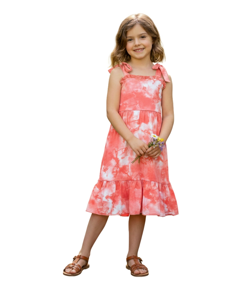 Tie Dye Cotton Dress Size  (2-4)  (5-8) $6 Per Piece. DR2230