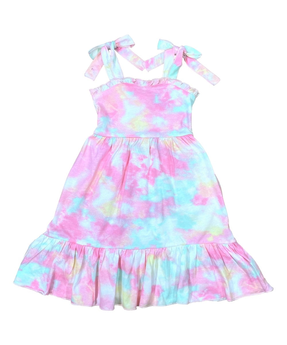 Tie Dye Cotton Dress Size  (2-4)  (5-8) $6 Per Piece. DR2230