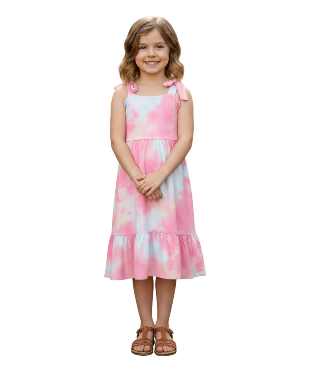 Tie Dye Cotton Dress Size  (2-4)  (5-8) $6 Per Piece. DR2230